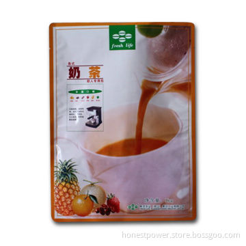 Plastic Packaging Bag with Side Folded and Edges Sealed, Made of PET/VMPET/PE
